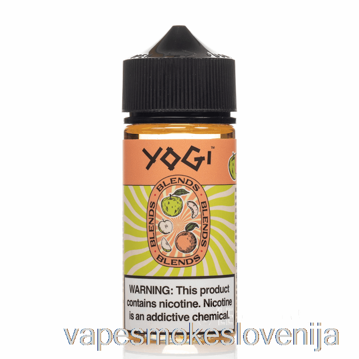 Vape Petrol Jabolko Breskev Led - Jogijske Mešanice - 100 Ml 6 Mg